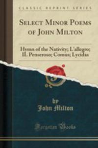 Select Minor Poems Of John Milton - 2854878155