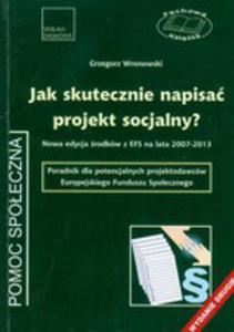 Jak Skutecznie Napisa Projekt Socjalny? - 2856121129