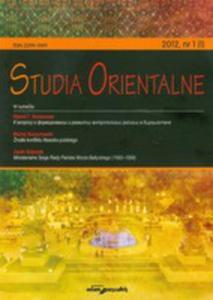 Studia Orientalne 1/2012 - 2839294345