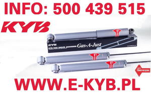 KYB 553243 AMORTYZATOR AUDI A3/ TT QUATTRO 96-99/ VW BORA (4WD) 99 - / GOLF IV (4WD) 97-99 TYL GAS-A-JUST KAYABA - 2175049593