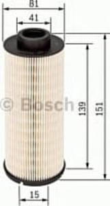 F 026 402 099 BO F026402099 FILTR PALIWA IVECO S2006 2.3 HPI/3.0 HPI/HTP DO OBUDOWY Z FILTREM 504182148 SZT BOSCH FILTRY BOSCH [871687] - 2174949031