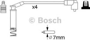 0 986 357 124 BO 0986357124 PRZEWOD ZAPLONOWY B124 - OPEL ASTRA I/COMBO/CORSA A/B/VECTRA A 1.4/1.6 KPL BOSCH PRZEWODY ZAPLONOWE BOSCH [876527] - 2174952212