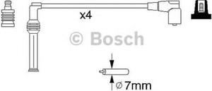 0 986 356 778 BO 0986356778 PRZEWOD ZAPLONOWY B778 - OPEL ASTRA I/II/CORSA B/TIGRA/VECTRA B 1.4/1.6 16V KPL BOSCH PRZEWODY ZAPLONOWE B [890110] - 2174951480