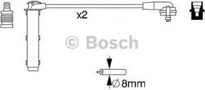 0 986 356 833 BO 0986356833 PRZEWOD ZAPLONOWY B833 - FORD ESCORT V/VI/VII/GALAXY/SCORPIO 2.0/2.3 16V KPL BOSCH PRZEWODY ZAPLONOWE BOSC [897565] - 2174951614