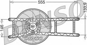 DER09017, DN DER09017 WENTYLATOR CHLODNICY FIAT PANDA 2003- KPL BENZYNA SZT DENSO KLIMATYZACJA DENSO [902303] - 2174953652