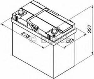 0 092 S40 210 BO 0092S40210 AKUMULATOR BOSCH S4 45AH, 330A, L- 238X129X227 JAP (WYSOKI) SZT BOSCH AKUMULATORY BOSCH [912981] - 2174964658