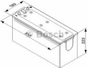 0 092 T50 750 BO 0092T50750 AKUMULATOR BOSCH T5 145AH, 800A, 513X189X223 CIEZAROWY SZT BOSCH AKUMULATORY BOSCH [934884] - 2175017799