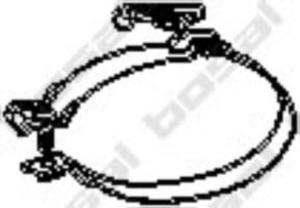 251-916 BSL 251-916 OBEJMA TLUMIKA NEXIA,ESPERO,OPEL OPASKA TLUMIKA BOSAL CZESCI MONTAZOWE BOSAL [945771] - 2174970350