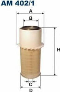 AM 402/1 F AM402/1 FILTR POWIETRZA WOZKI WIDLOWE FT-AM 402/1 FIAM FLI6427. FRAM CAR23 SZT FILTRY FILTRON [855915] - 2175003691