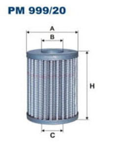 PM999/20 F PM999/20 FILTR PALIWA FILTR DO INSTALACJI GAZOWYCH BRC /42X17X17X--X57/ SZT FILTRY FILTRON [860771] - 2174972559