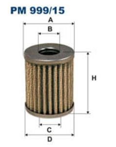 PM 999/15 F PM999/15 FILTR PALIWA FILTR DO INSTALACJI GAZOWYCH MATRIX /42X17X17X42X54/ SZT FILTRY FILTRON [889109] - 2174973935