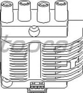 206 637 HP 206 637 CEWKA ZAPLONOWA OPEL CORSA A/B 1,2/1,4/ ASTRA F/G 1,4/ 1,6 VECTRA A/B 1,6 MODUL 4 WYJSCIA HANSPRIES OE 10457075 SZT HANS PRIES HANS [889632] - 2174982601