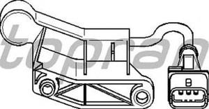 206 206 HP 206 206 CZUJNIK POLOZENIA WALKA ROZRZ OPEL CORSA C ASTRA G H VECTRA B C SIEMENS OE 1238425 SZT HANS PRIES MULTILINIA H [891636] - 2174994736