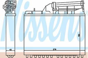 70502 NIS 70502 NAGRZEWNICA BMW 5 E-34 88-95 518/520/524/525/530/540/M5 3.6 BEHR SZT NISSENS CHLODNICE NISSENS [871367] - 2174977985