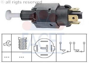 7.1065 KW 510065 WLACZNIK SWIATEL STOP EPS 1.810.065 - DAEWOO MATIZ/LEGANZA/NUBIRA/OPEL VECTRA B/SAAB/ALFA 164 SZT KW KW ELEKTRYKA KW [878626] - 2174958279