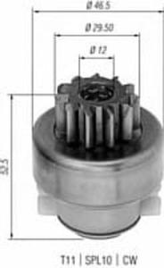 940113020283 MM AMB0283 BENDIX ROZRUSZNIKA - FIAT CROMA,TEMPRA,TIPO,PANDA D,UNOD LAMBORGINI,LANCIA...