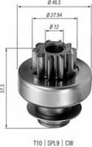 940113020227 MM AMB0227 BENDIX ROZRUSZNIKA - RENAULT CLIO,R19,R21,OPEL VECTRA, PUNTO MAGNETI...