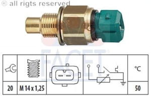 7.3554 KW 530554 CZUJNIK TEMP SILNIKA WODY EPS 1.830.554 - CITROEN BERLINGO/JUMPY/XSARA/SCUDO/PEUGEOT 206/306/PARTNER 1.9D/2.0HDI 9 SZT KW KW ELEKTRYK [886132] - 2174960436