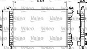 732005 V 732005 CHLODNICA FIAT SIENA/PALIO 97- 1.2/1.4/1.6 522X359X42 SZT VALEO CHLODNICE VALEO [874373] - 2175012268