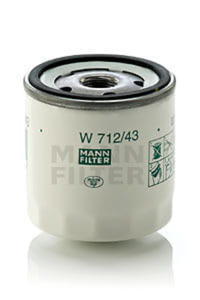 W 712/43 MAN W712/43 FILTR OLEJU FORD ESCORT/KA SKODA FELICIA 90 SZT MANN-FILTER FILTRY MANN-FILTER [890122] - 2175010869