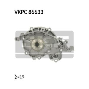 VKPC 86633 SKF VKPC86633 POMPA WODY RENAULT LAGUNA 2,2D/TD 95-01 SKF SZT SKF POMPY WODY SKF [890348] - 2174994872