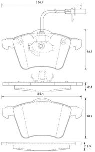 691281 FOM 691281 KLOCKI HAMULCOWE VW CARAVELLE, MULTIVAN, TRANSP FOMAR KLOCKI ZACHODNIE [910595] - 2174980030