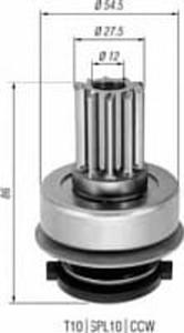 940113020274 MM AMB0274 BENDIX ROZRUSZNIKA - VW LT 28/31/35/40/T-4 TYP BOSCH DO ROZR.0001218116...