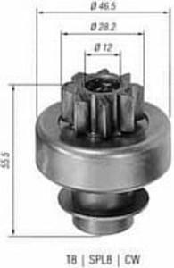 940113020130 MM AMB0130 BENDIX ROZRUSZNIKA - HYUNDAI/MAZDA/KIA/MITSUBISHI/NISSAN/SUZUKI MAGNETI...