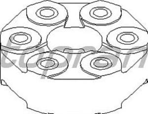 500 289 HP 500 289 PRZEGUB BMW 3 E36/46 5 E34/39 ELASTYCZNY WALU NAPED 110/78 MM OE 26111227410 SZT HANS PRIES MULTILINIA HANS PR [911872] - 2174972202