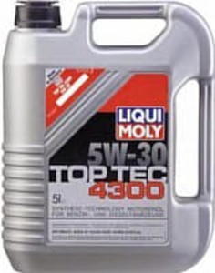 3741 LM 3741 OLEJ LIQUI MOLY TOP TEC 4300 5W30 5L API SM/CF ACEA A1/B1/A5/B5/C2 5L LIQUI MOLY OLEJ LIQUI MOLY LIQUI MOLY [912537] - 2174970997