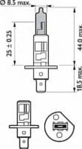 36062228 PH 12258BVUSM ZAROWKA 12V H1 12V 55W BLUEVISION ULTRA P14.5S+2SZT-W5W SET 2+2 KPL PHILIPS ZAROWKI PHILIPS [918443] - 2175015783