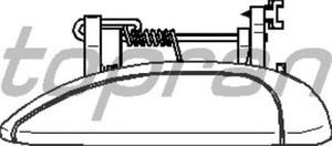 700 558 HP 700 558 KLAMKA ZEWN LEWA PRZOD = TYL RENAULT CLIO II OE 7700426086 SZT HANS PRIES MULTILINIA HANS PRIES [936118] - 2175012959