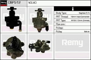 DSP512 DR DSP512 POMPA WSPOMAGANIA - VOLVO S40/V40 1.9 DI 95 - OE 30803127 SZT DELCO REMY PRZEKLADNIE POMPY WSPOMAGANIA REMY [940760] - 2175016740