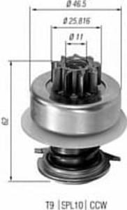 940113020013 MM AMB0013 BENDIX ROZRUSZNIKA - VW GOLF/JETTA/GARBUS/T-1/PORSCHE TYP BOSCH MAGNETI...