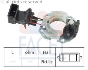 8.2723 KW 406223 IMPULSATOR CZUJNIK HALLA EPS 1.906.223 - AUDI/SEAT/SKODA/VOLKSWAGEN 1.3/1.4/1.6/1.8/2.0 /BOSCH/ SZT KW KW ELEKTRYKA KW [947372] - 2174975656