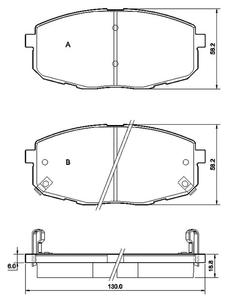 912181 FOM 912181 KLOCKI HAMULCOWE KIA CEED /CARENS FOMAR KLOCKI ZACHODNIE [947592] - 2174967333