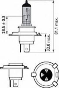 35034028 PH 12342BVUSM ZAROWKA 12V H4 12V 60/55W BLUEVISION ULTRA P43T-38+2SZT-W5W SET 2+2 NIEBIESKA KPL PHILIPS ZAROWKI PHILIPS [948527] - 2174972927