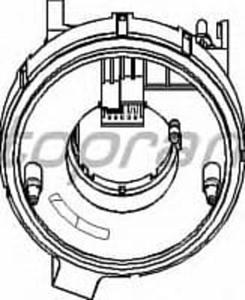 112 409 HP 112 409 PIERSCIEN SLIZGOWY SYGNALU DZWIEKOWEGO SKODA OCTAVIA FABIA SUPERB VW PASSAT OE 1J0959653C SZT HANS PRIES MULTILINIA [961226] - 2174961160