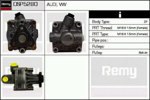 DSP5280 DR DSP5280 POMPA WSPOMAGANIA - AUDI A4/A6/VW PASSAT 95 - OE 8D0145156 SZT DELCO REMY PRZEKLADNIE POMPY WSPOMAGANIA REMY [1069769] - 2174971993