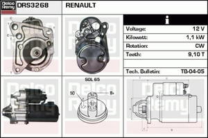 DRS3268X DR DRS3268X ROZRUSZNIK RENAULT CLIO/LAGUNA/MEGANE/SCENIC 90 - SZT REMY ALTERNATORY I...