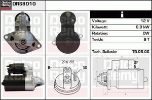 DRS8010N DR DRS8010N ROZRUSZNIK [NOWY] OPEL AGILA/ASTRA H/CORSA C/VECTRA C/LACETTI/NUBIRA /9-10 ZEBOW/ SZT REMY ALTERNATORY I ROZRUSZNIKI R [1149673] - 2175018352