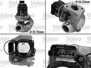 700444 V 700444 ZAWOR RECYRKULACJI SPALIN EGR FORD C-MAX/FIESTA VI/FOCUS/FUSION/VOLVO S80/V70 1.4/1.6 TDCI 2004 - SZT VALEO ELEKTRYKA [1118080] - 2174968541