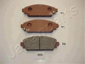 PA-489AF JP PA-489AF KLOCKI HAMULCOWE HONDA CIVIC VI 1.7 JAPANPARTS MULTILINIA JAPANPARTS [1257359] - 2174995107