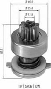 940113020029 MM AMB0029 BENDIX ROZRUSZNIKA - FIAT/LANCIA/SEAT TYP MAGNETI MAGNETI MARELLI...