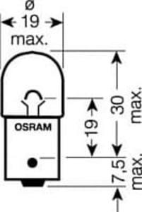 4008321415400 5008ULT ZAROWKA 12V R10W 10W BA15S /3 LATA GWARANCJI/ SZT OSRAM OSRAM ZAROWKI (PT) (BC) OSRAM [1393547] - 2175027081