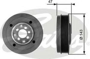 TVD1014 G TVD1014 KOLO PASOWE WALU KORB AUDI/VW/SEAT/SKODA 1.9TDI 00- SZT GATES KOLA PASOWE WALU KORBOWEGO (PG) (PK) GATES [1107544] - 2175032468