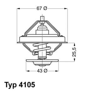 410512.88D WHR 410512.88D TERMOSTAT ALFA ROMEO WAHLER TERMOSTATY (GJ) (PT) WAHLER [1893202] - 2175036428