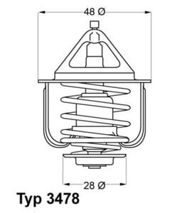 3478.82D WHR 3478.82D TERMOSTAT DAIHATSU WAHLER TERMOSTATY (GJ) (PT) WAHLER [1893168] - 2175033067