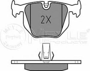 KLOCKI HAM. BMW T. E38 94-01 E46 BEZ CZUJNIKA MEYLE 0252148717 - 2175040955