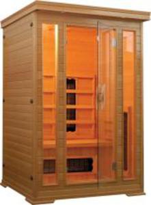 CARMEN Sauna na podczerwie 2 osobowa 120x120cm 60615 - 2833235588